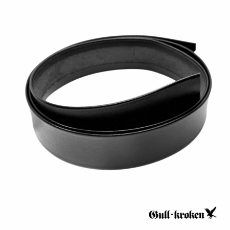 Skinnbelte Sort 4 cm 